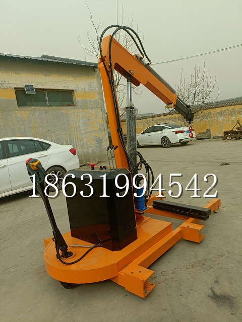 重庆市自卸车厢随车吊 自制轮式四不像起重机 四驱平板吊 5吨 贵盛